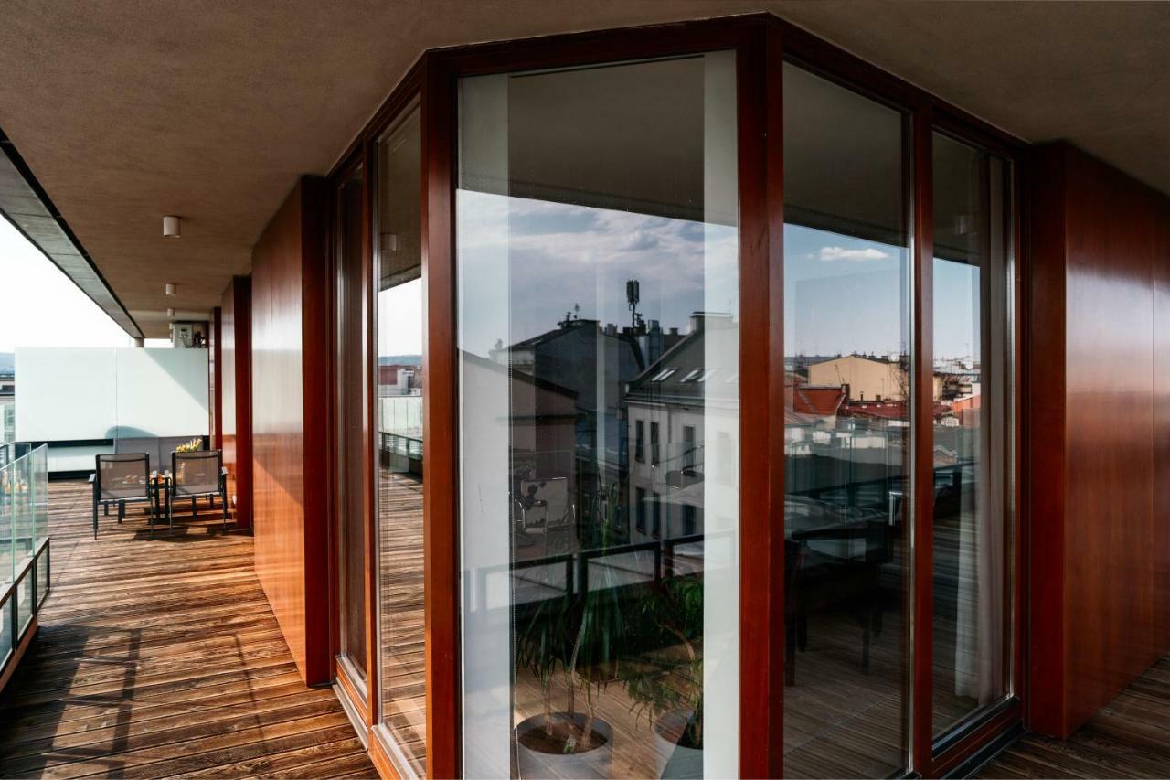 Penthouse Uptown - Loftaffair Lägenhet Kraków Exteriör bild