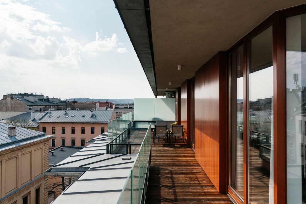 Penthouse Uptown - Loftaffair Lägenhet Kraków Exteriör bild
